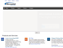 Tablet Screenshot of micromindsolutions.com